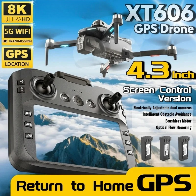 Dji Drone Air 3 - Melhor Oferta Drone XT606 MAX GPS