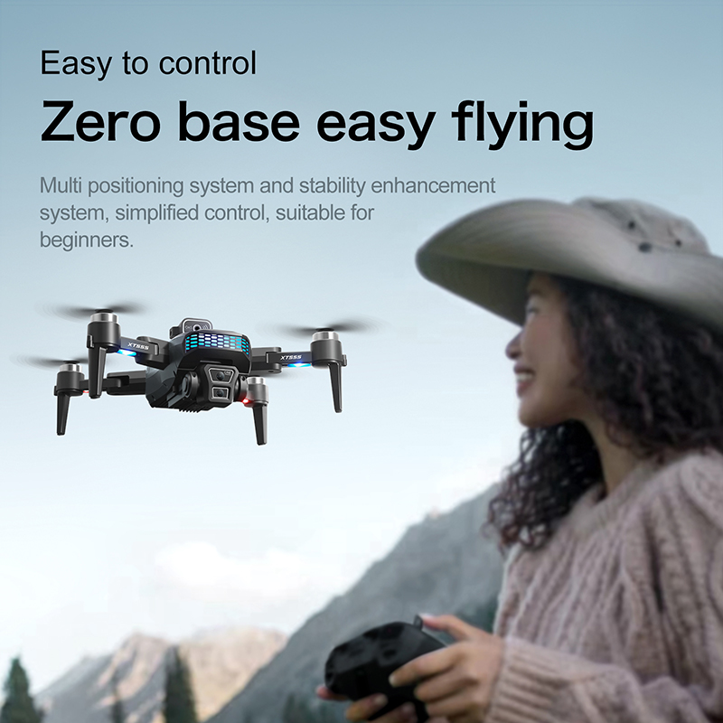 Novo Drone RC XT555 com GPS, C - Drone Kit With Camera avaliação e preço