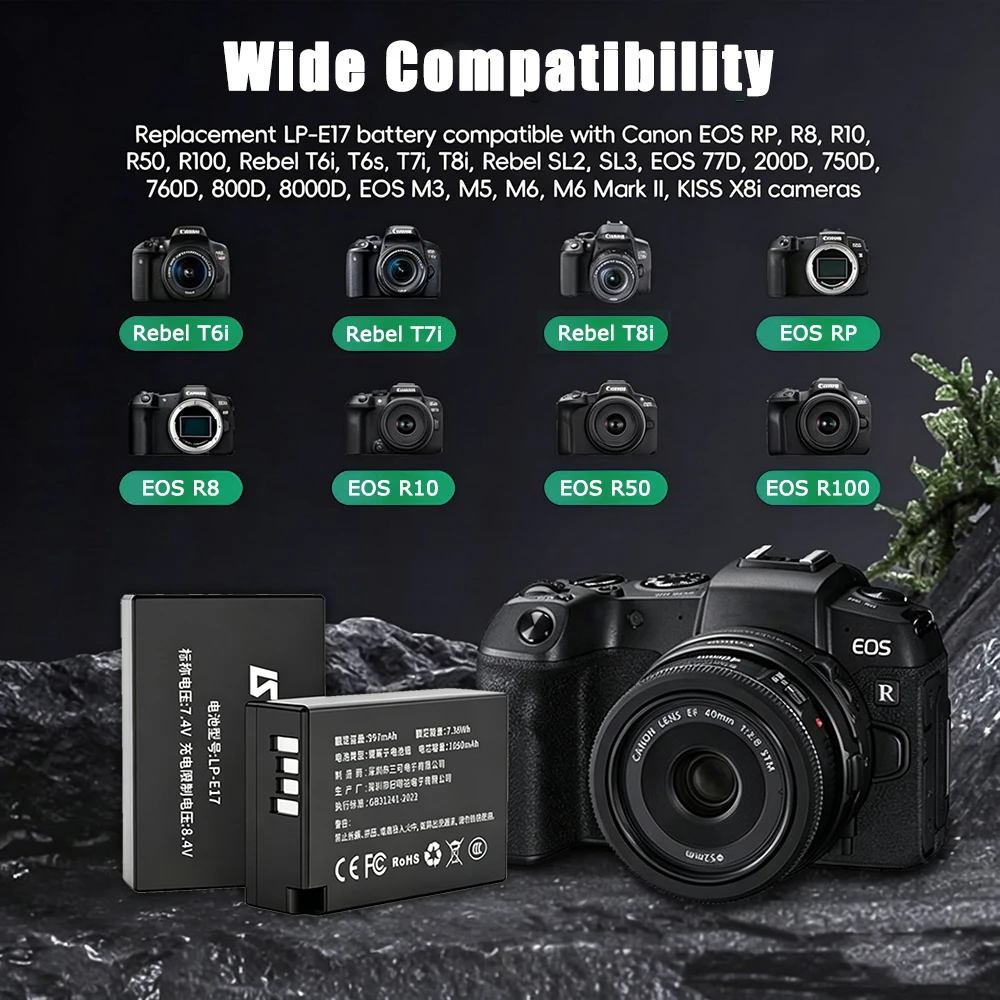 Bateria LP-E17 para Câmeras Ca - Canon Camera Eos R8 avaliação e preço